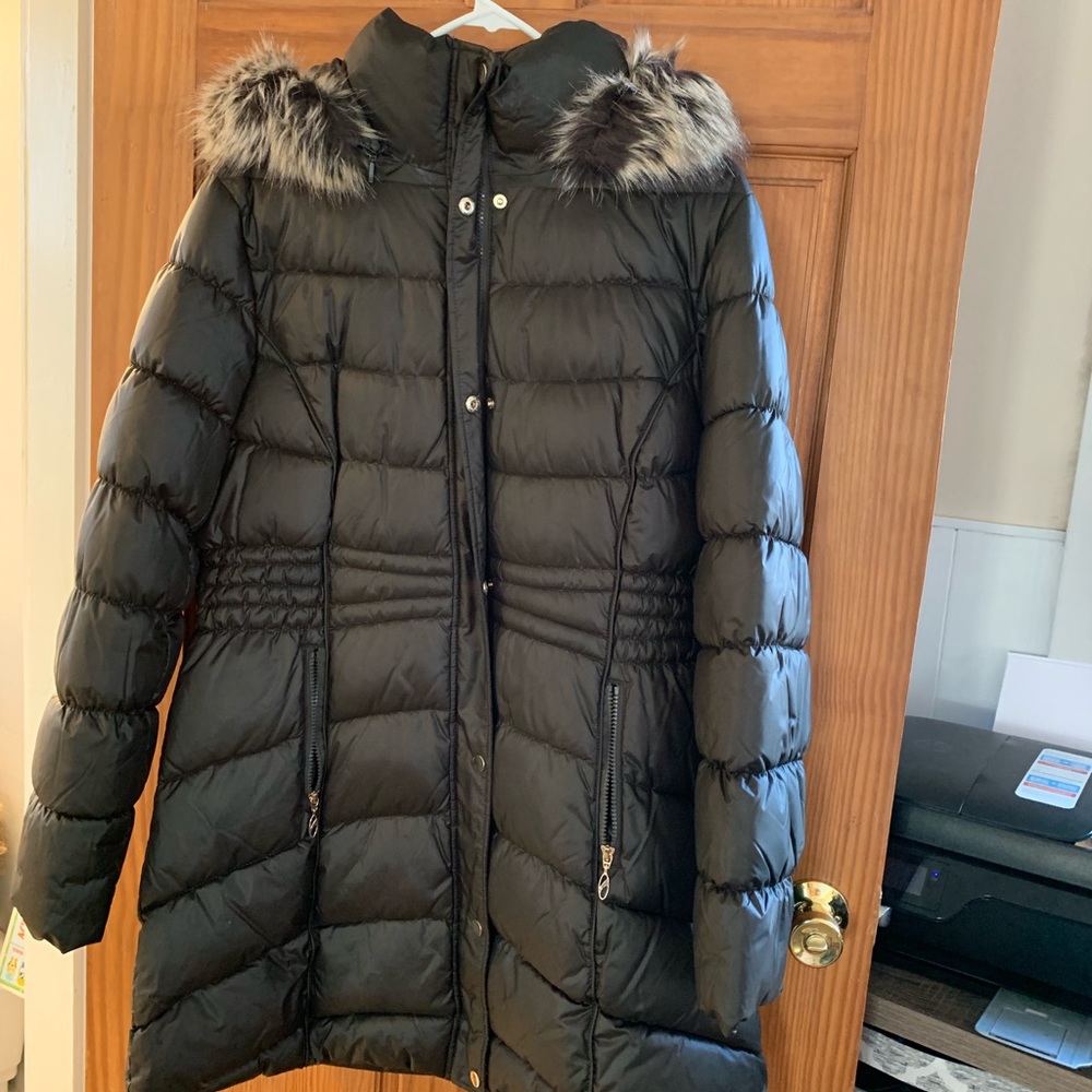 Liz Claiborne Long Puffy Jacket SIZE XL